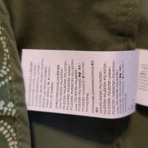 NWOT Desigual Women's Green Embroidery Long sleeve Hooded Spring Parka(Sz L) - Picture 14 of 16